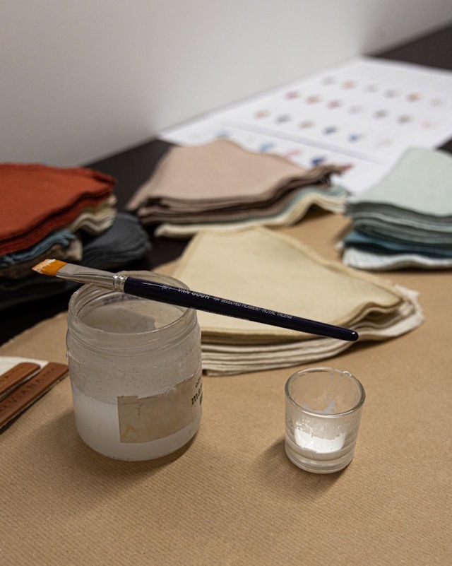 Certified natural linen fabrics